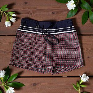 THE LIMITED Red Blue Casual Drawstring Shorts Size XS